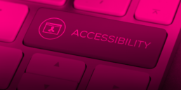 accessibility - immagine di un tasto del computer con la scritta accessibility
